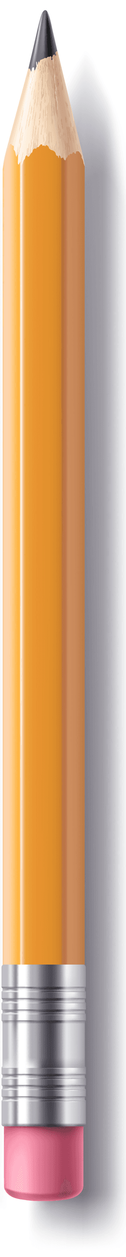 Orange pencil